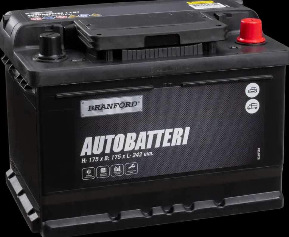 BRANFORD Autobatteri 12V 54 Ah (+h)