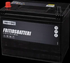 BRANFORD Fritidsbatteri 12V 75 Ah (+v)