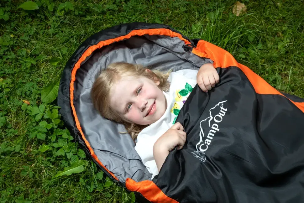 Børnesovepose Camp1000 - orange