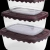 Bøttesæt med chokoformet låg