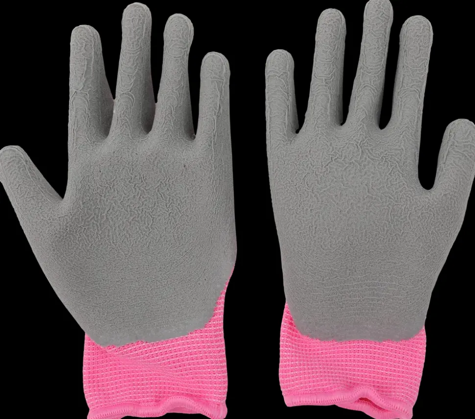 byKIDS Junior Handsker Str 4-6 år - pink