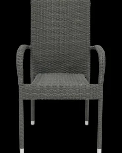 CADIZ Stabelstol Rattan - Grå