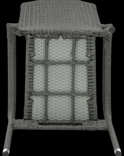 CADIZ Stabelstol Rattan - Grå
