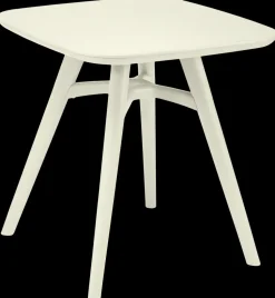 Cafebord 71 x 71 cm - hvid