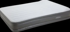 CampOut Luftmadras med indbygget pumpe 151x198cm