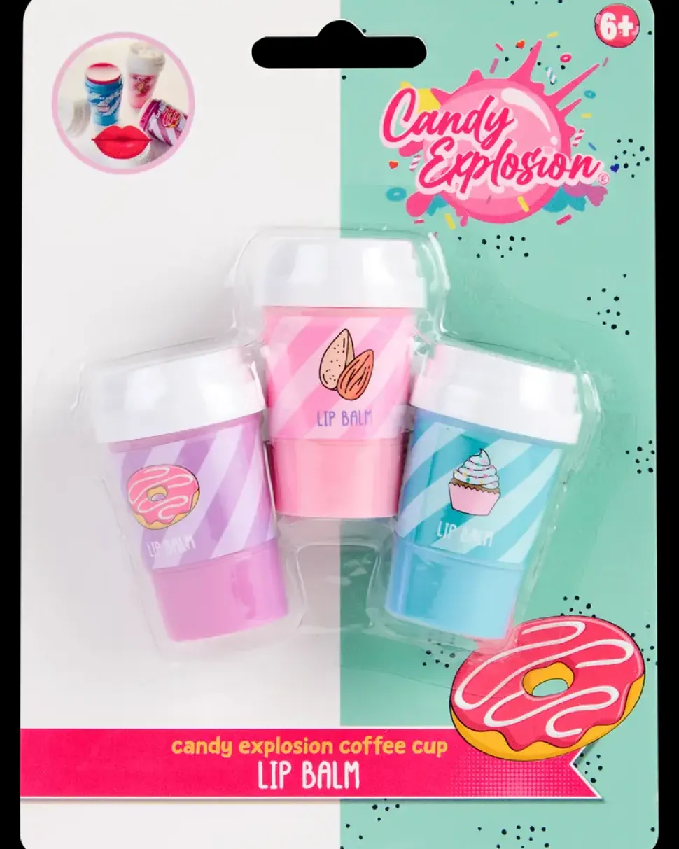 Candy Explosion Læbepomade 3 stk kop/dåse