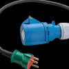 CEE adapterkabel 60 cm