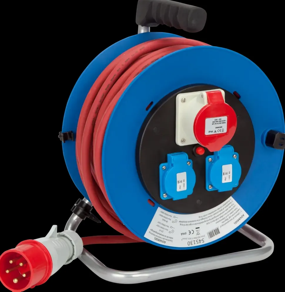 CEE gummikabeltromle 400V 20m