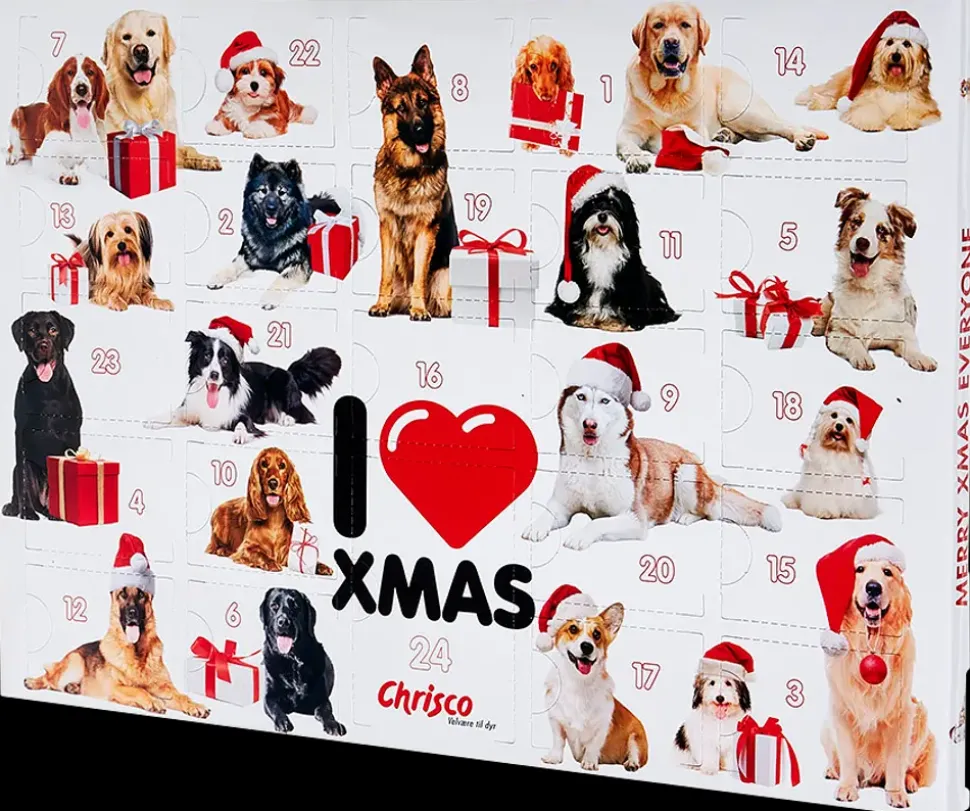 Chrisco Julekalender hund