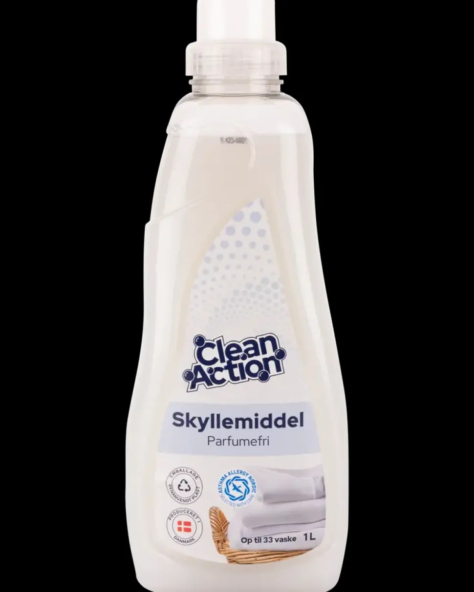 Clean Action - Skyllemiddel 1000 ml - Parfumefri