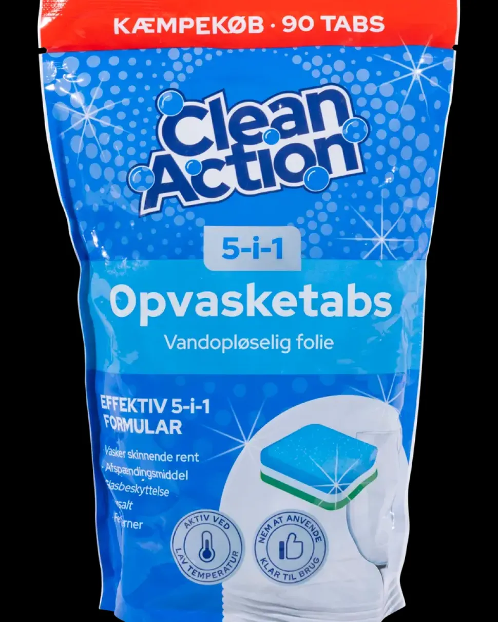 Clean Action Opvasketabs - 90 stk.