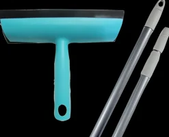 Clean Action Skraber 23,5 cm og skaft 120 cm