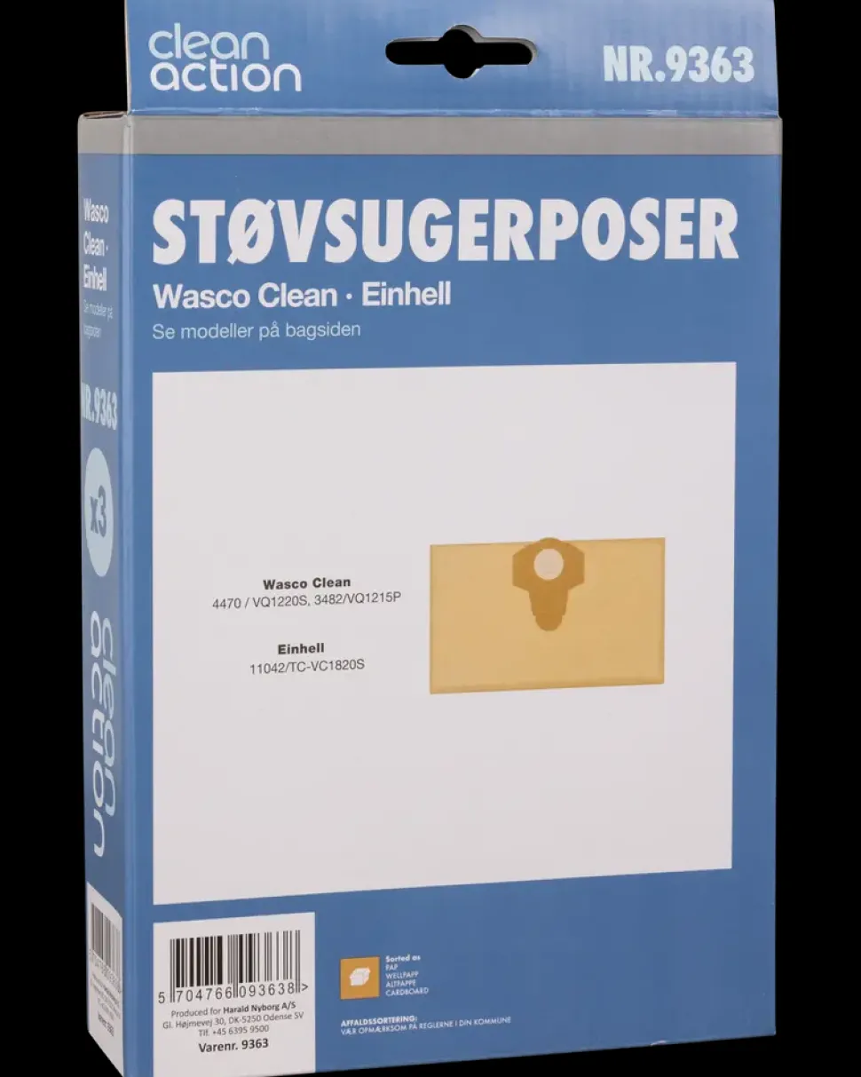 Clean Action Støvsugerpose til VQ1220S/1215P