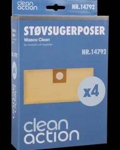 Clean Action Støvsugerpose til våd/tørstøvsuger 4pk
