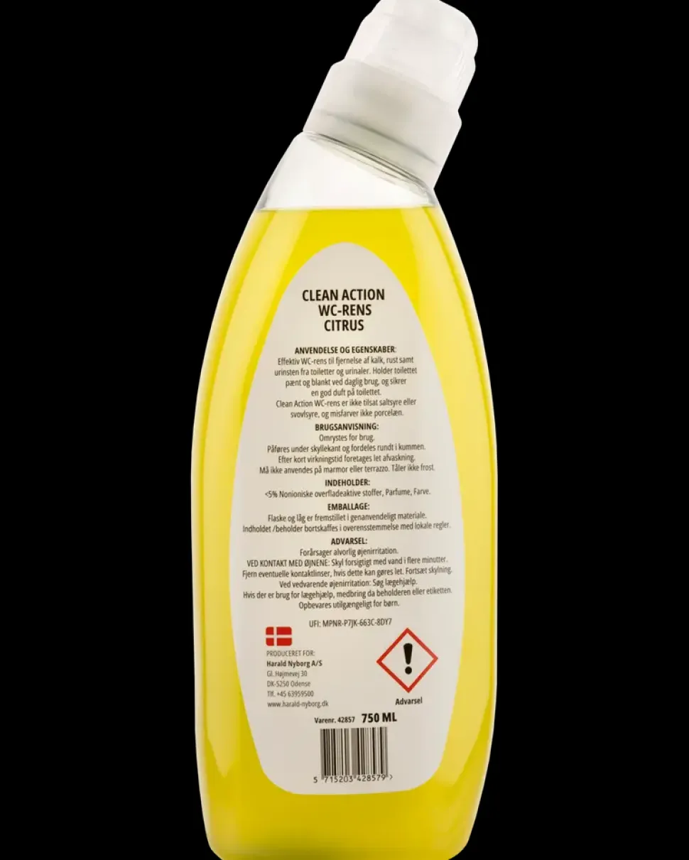 Clean Action WC Rens 750 ml - Citrus