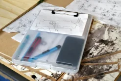 Clipboard med opbevaringsrum - A4