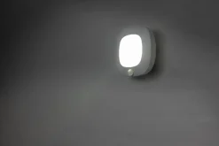 COB LED-lampe med sensor - hvid