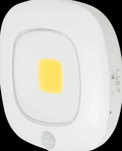 COB LED-lampe med sensor - hvid
