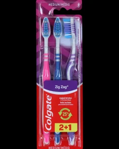 Colgate tandbørste 3-pak - ass. design