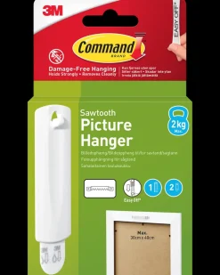 Command™ Billedophæng 1 krog og 2 strips