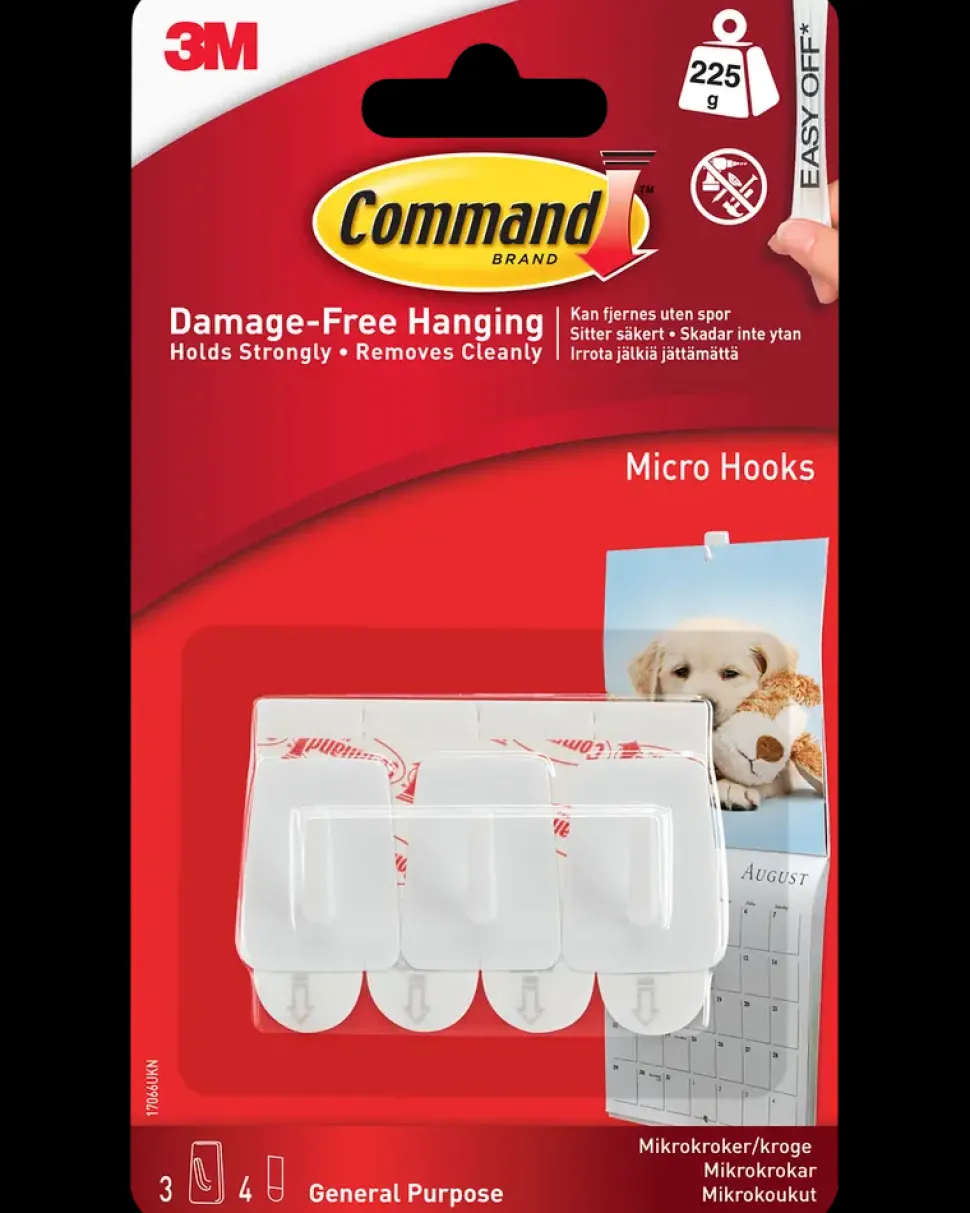 Command™ Mikrokroge - 3-pak
