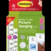 Command™ Strips Ophæng af billede - Hvid M og L