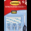 Command™ Trådkroge med Strips - Transparent Små