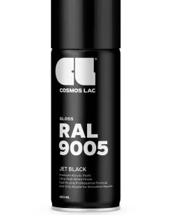 Cosmos Lac Spray GLOSS BLACK RAL9005