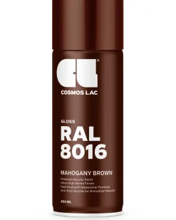Cosmos Lac Spray MAHOGANY BROWN RAL8016