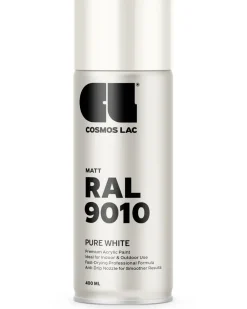 Cosmos Lac Spray MATTE WHITE RAL90010M