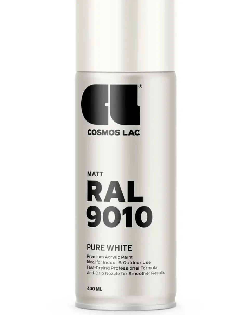 Cosmos Lac Spray MATTE WHITE RAL90010M