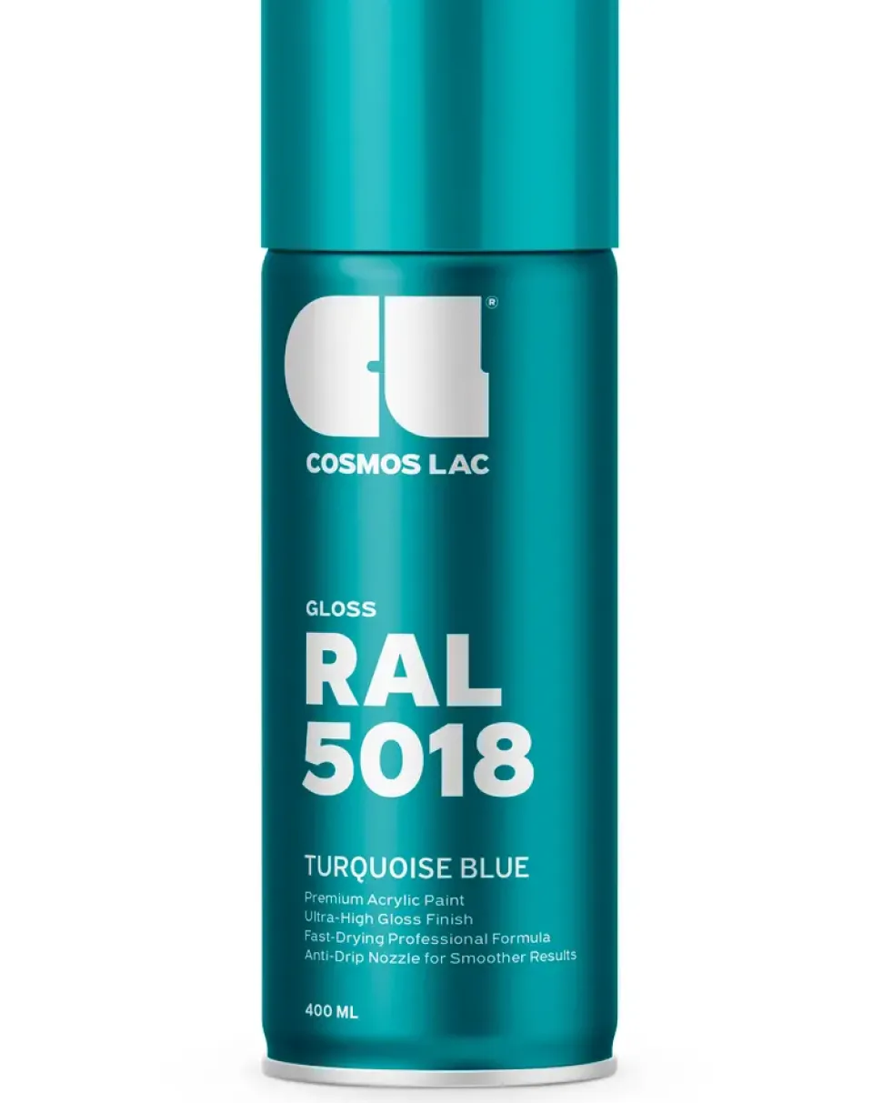 Cosmos Lac Spray TURQOISE BLUE RAL5018