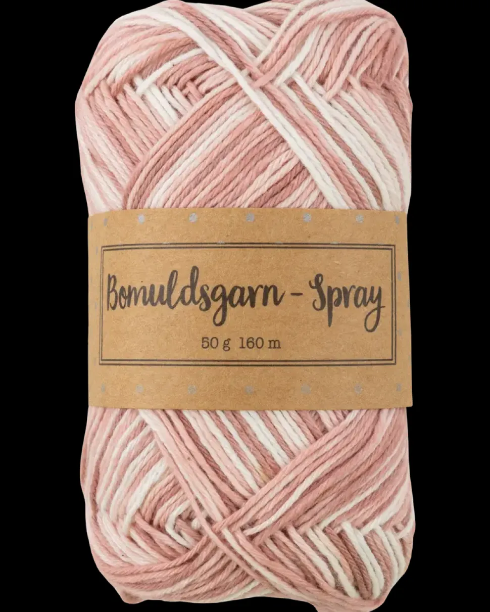 Cotton print garn 50 g - ass. farver