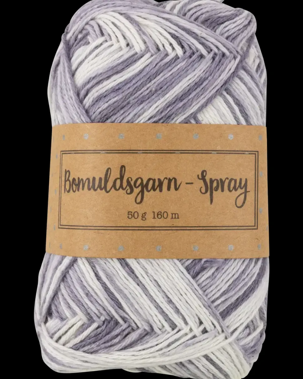 Cotton print garn 50 g - ass. farver