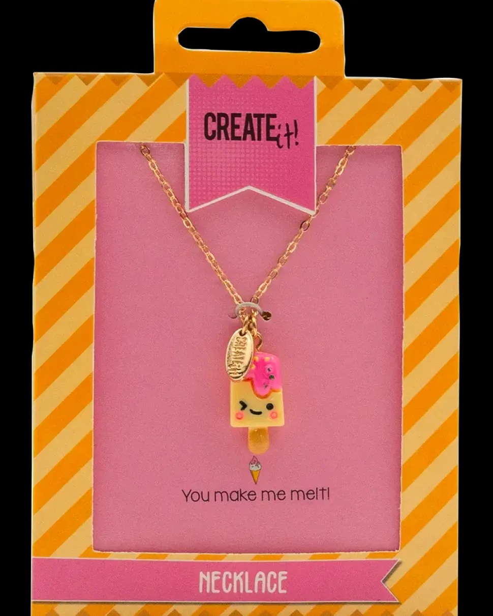 CREATEit Halskæde med charm - assorterede design