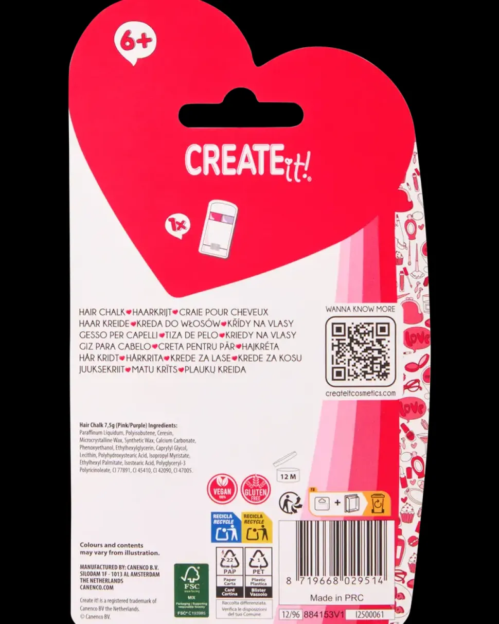 CREATEit! Hårkridt 2-farvet