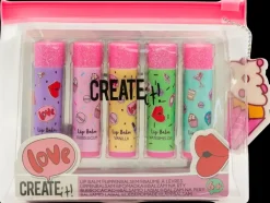 CREATEit Læbepomade i taske 5 stk.