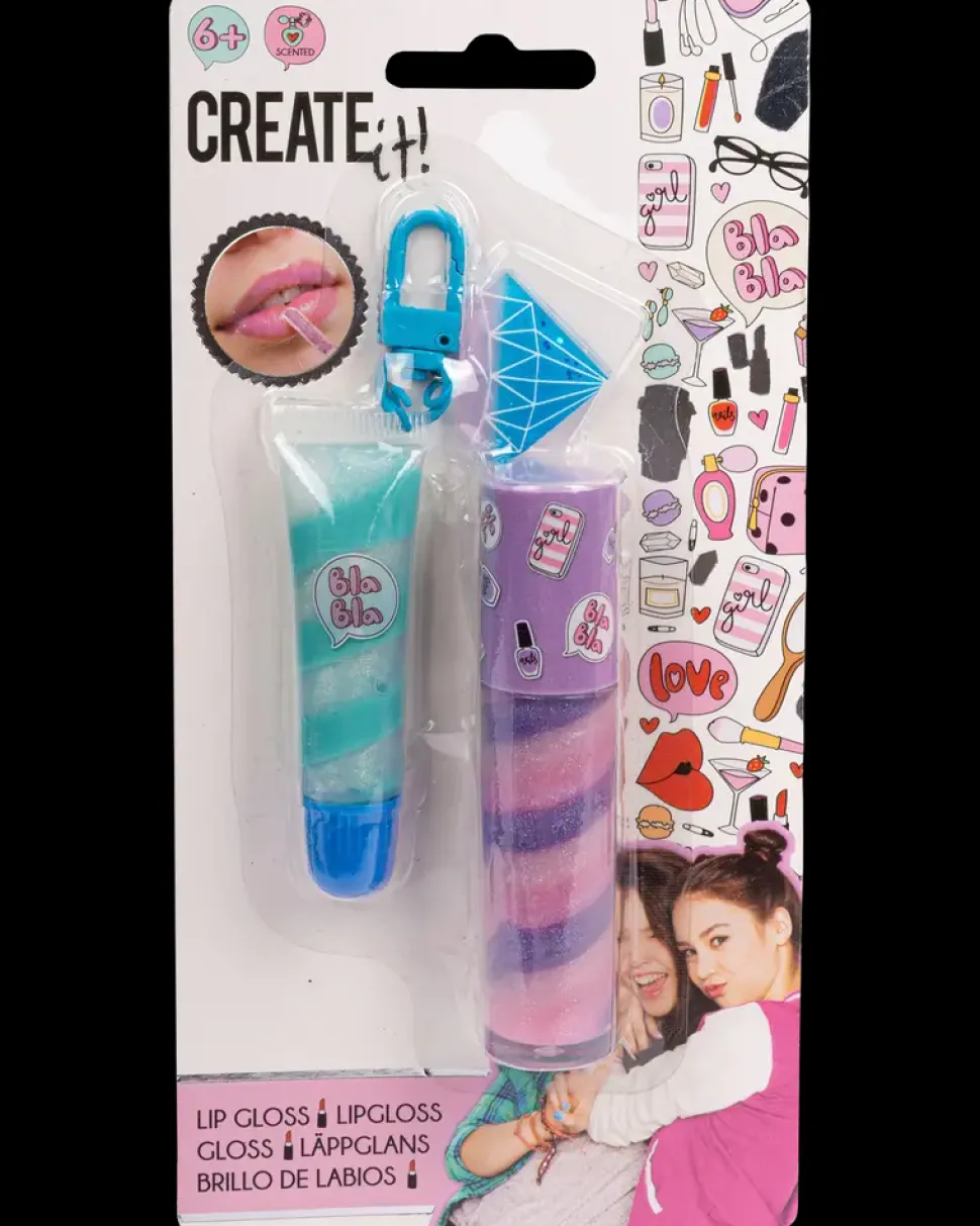 CREATEit Lipgloss 2 stk. - assorterede varianter