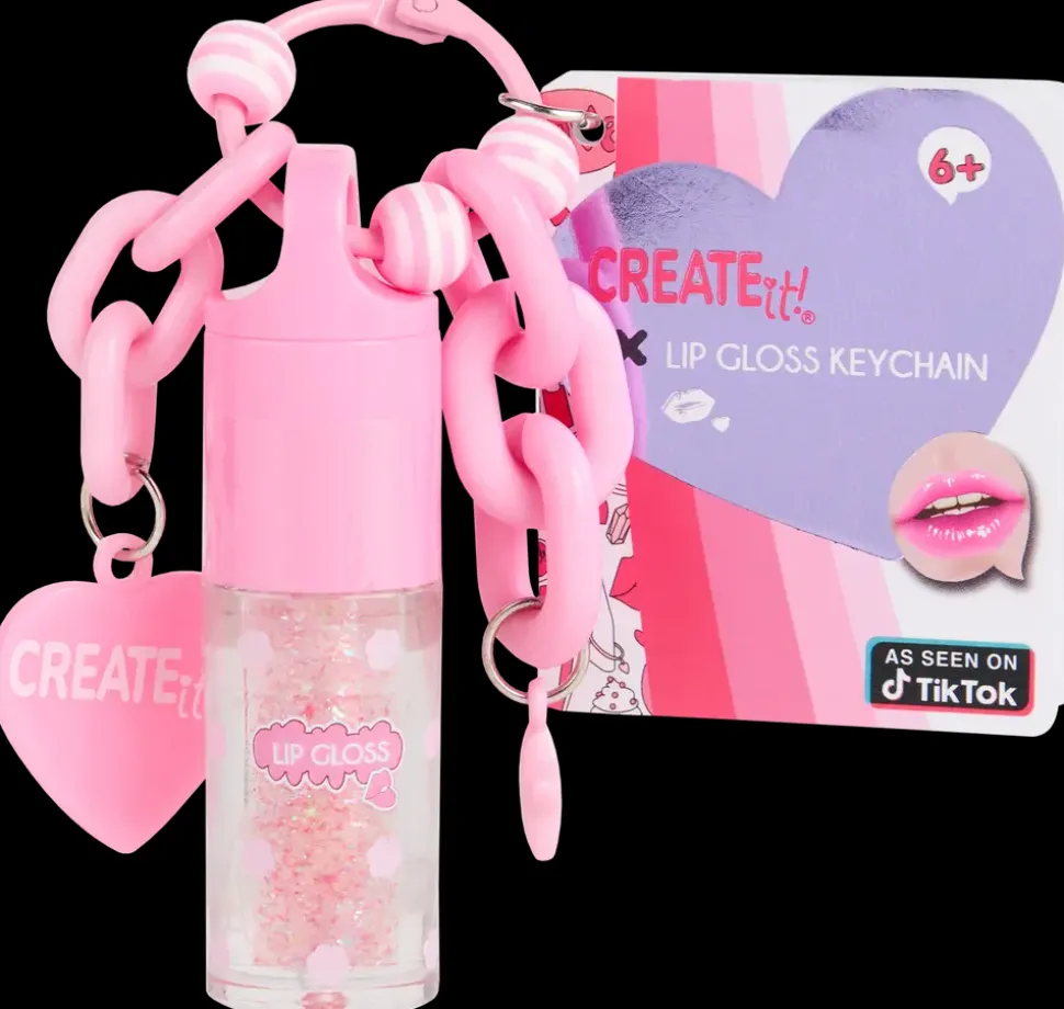 CREATEit! Lipgloss med Kæde og Pynt