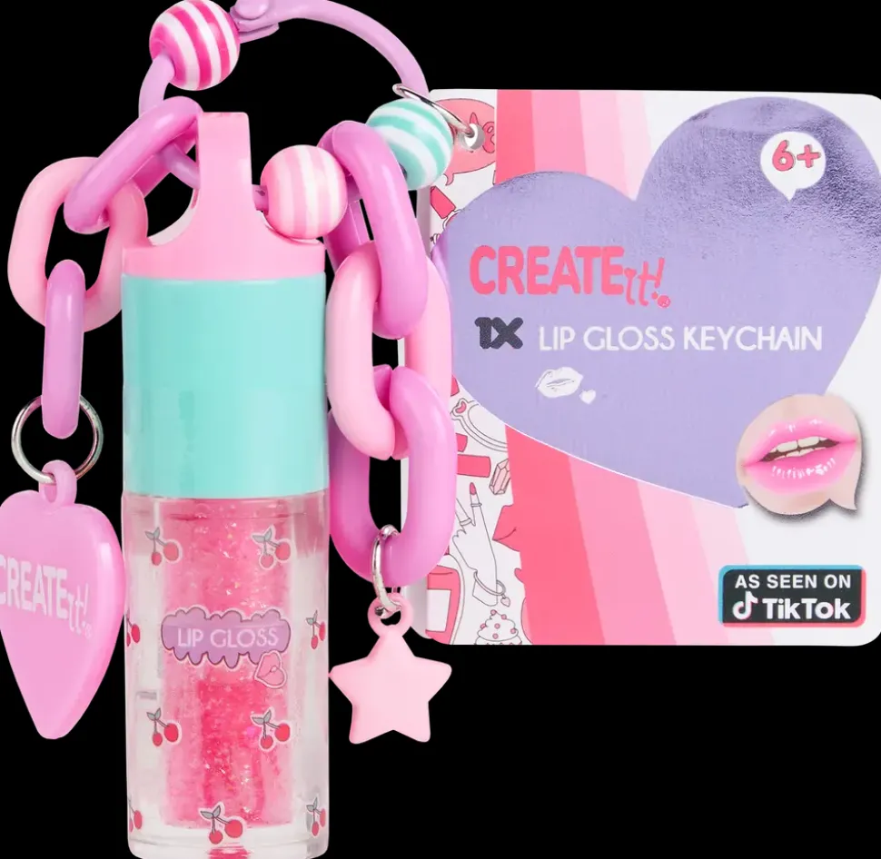 CREATEit! Lipgloss med Kæde og Pynt