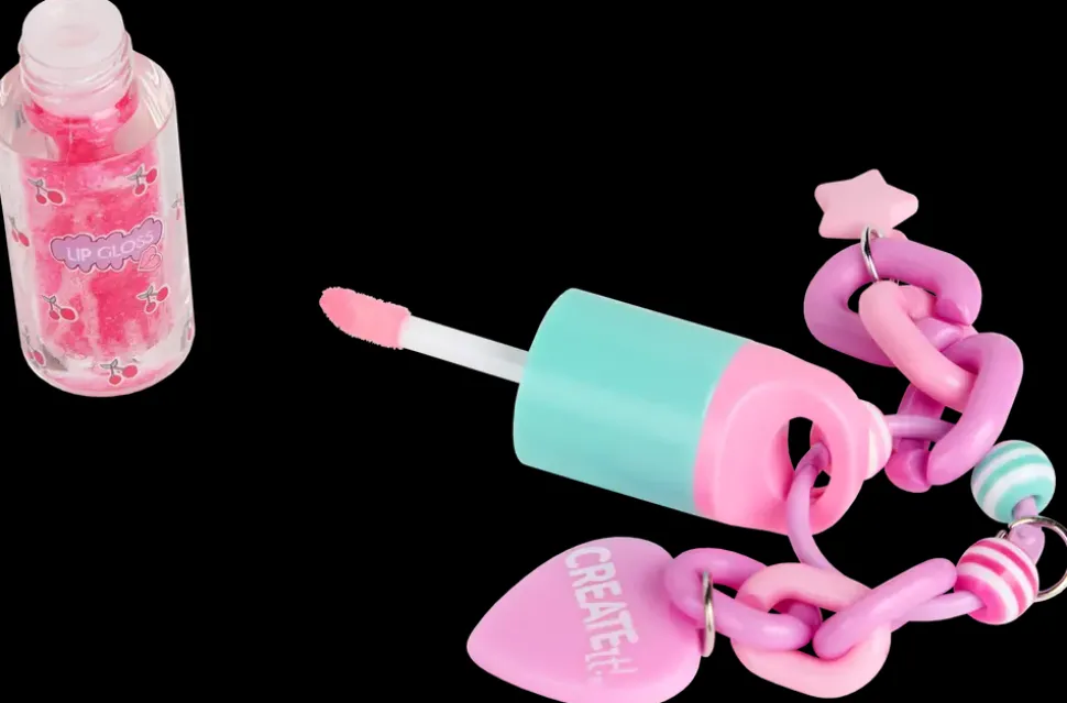 CREATEit! Lipgloss med Kæde og Pynt
