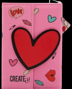 CREATEit Makeup palette med hjerte-cover