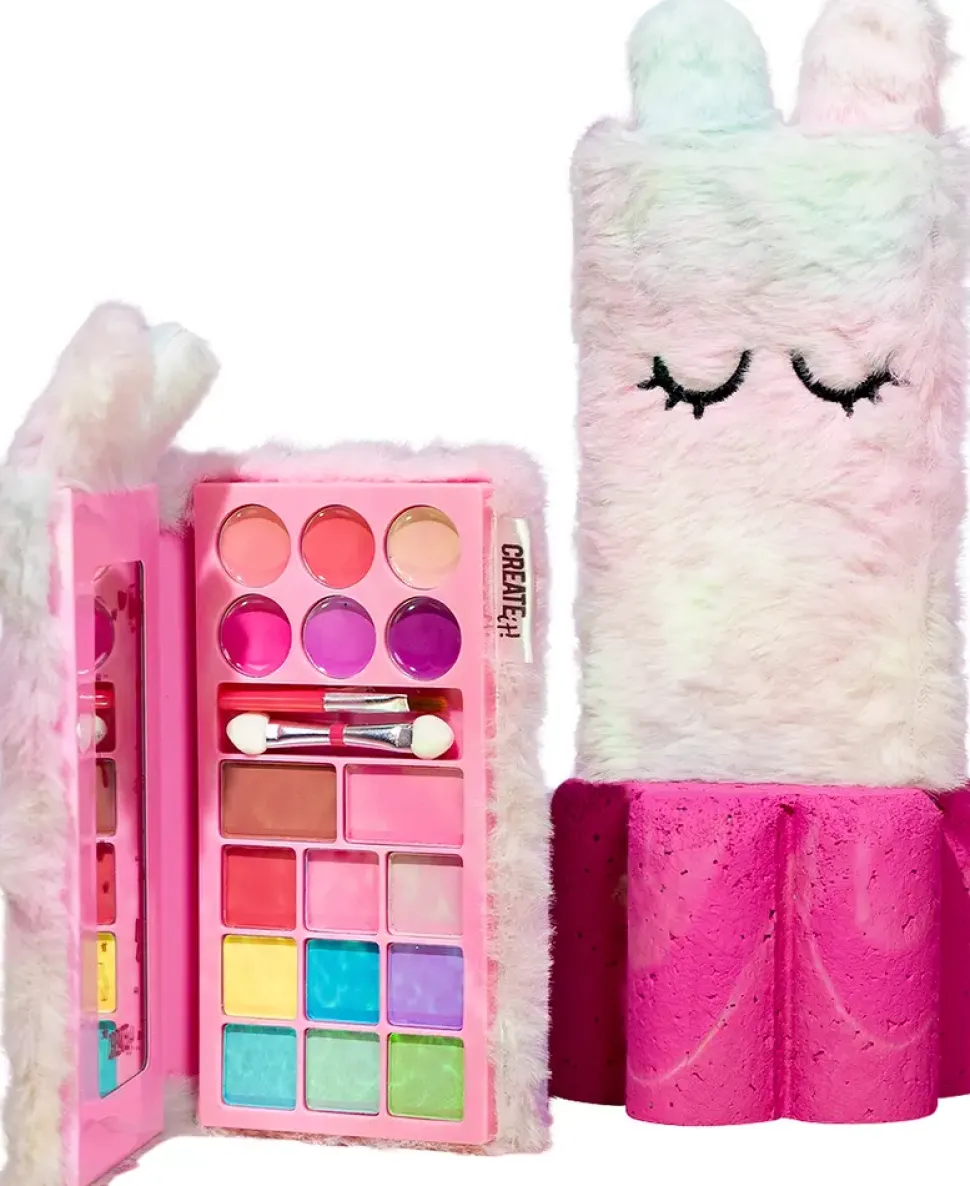 CREATEit Makeup palette med plyscover