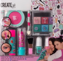 CREATEit Makeup pink/turkis 8 dele