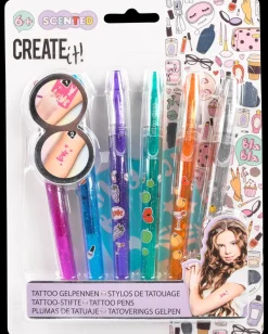 CREATEit Tattoo-pen med duft 6 stk.