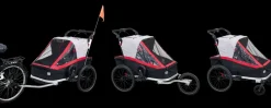 Cykelanhænger 3 i 1 til børn