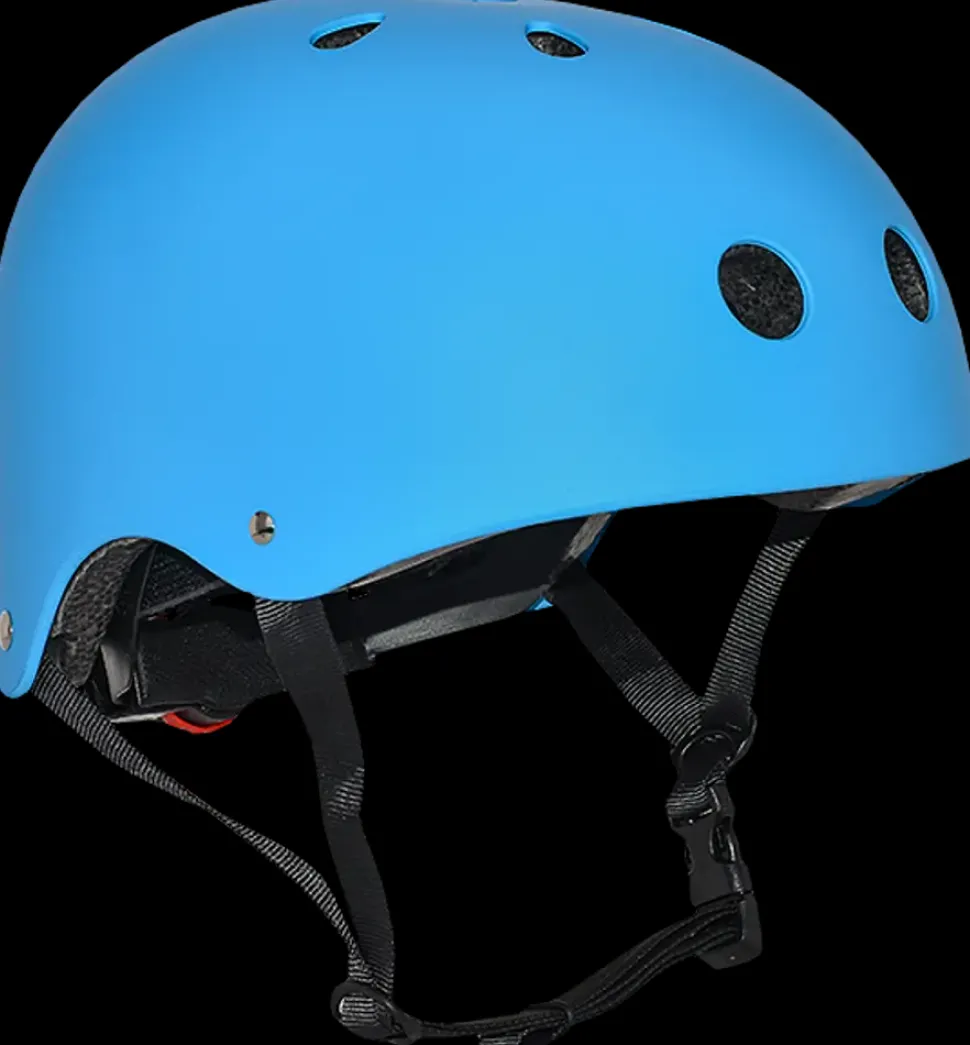 Cykelhjelm, Blå