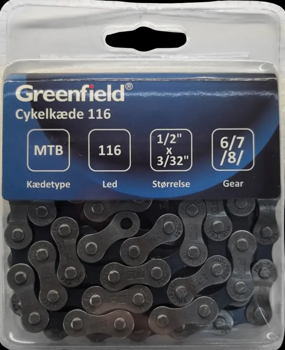 Cykelkæde 6/7/8 gear 116 led