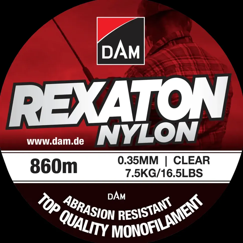 DAM Nylon Fiskeline 860 m 0,35 mm - clear