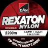 DAM Nylon Fiskeline 2200 m 0,20 mm - clear